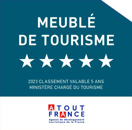 Meublé de Tourisme — 5 étoiles, Atout France
